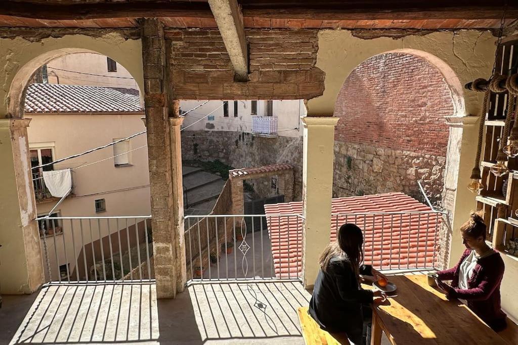 Habitacion Roca Foradada En Casa Cami De Les Aiguees Monistrol De Montserrat Εξωτερικό φωτογραφία