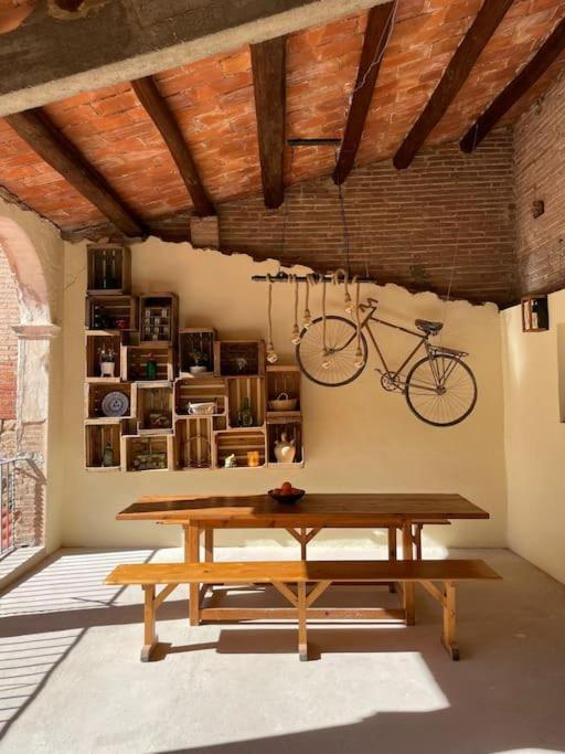 Habitacion Roca Foradada En Casa Cami De Les Aiguees Monistrol De Montserrat Εξωτερικό φωτογραφία